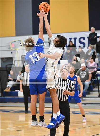 Thumbnail 1 in El Capitan/Centennial Academy @ North Valley Christian Academy (AIA 1A Quarterfinal) photogallery.