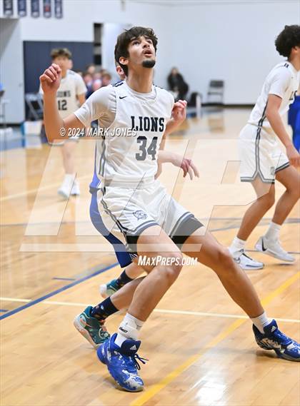 Thumbnail 1 in El Capitan/Centennial Academy @ North Valley Christian Academy (AIA 1A Quarterfinal) photogallery.