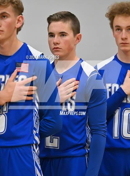 Thumbnail 2 in El Capitan/Centennial Academy @ North Valley Christian Academy (AIA 1A Quarterfinal) photogallery.