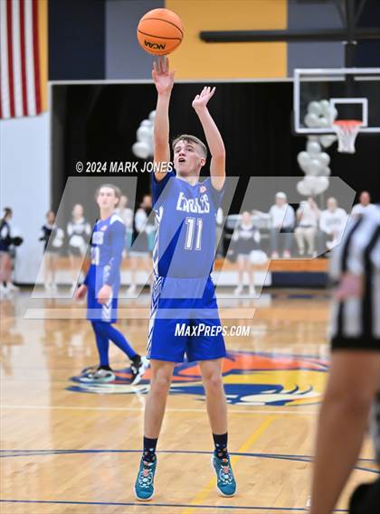 Thumbnail 1 in El Capitan/Centennial Academy @ North Valley Christian Academy (AIA 1A Quarterfinal) photogallery.