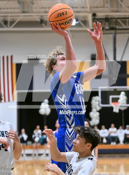 Thumbnail 1 in El Capitan/Centennial Academy @ North Valley Christian Academy (AIA 1A Quarterfinal) photogallery.