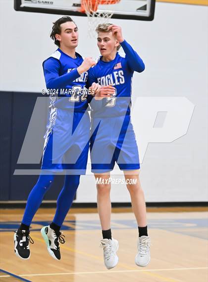 Thumbnail 3 in El Capitan/Centennial Academy @ North Valley Christian Academy (AIA 1A Quarterfinal) photogallery.