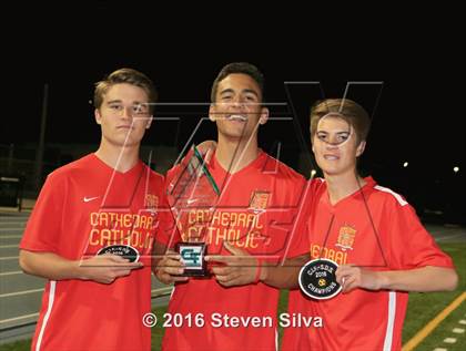 Thumbnail 3 in Cathedral Catholic vs. San Pasqual (CIF SDS Open Division Final) photogallery.