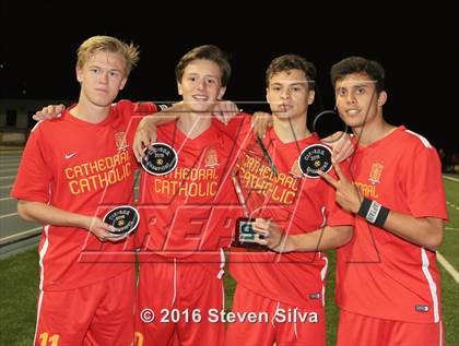 Thumbnail 1 in Cathedral Catholic vs. San Pasqual (CIF SDS Open Division Final) photogallery.