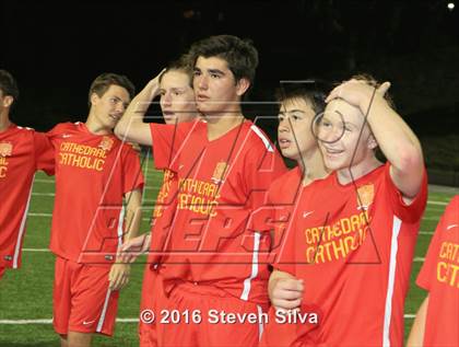 Thumbnail 2 in Cathedral Catholic vs. San Pasqual (CIF SDS Open Division Final) photogallery.
