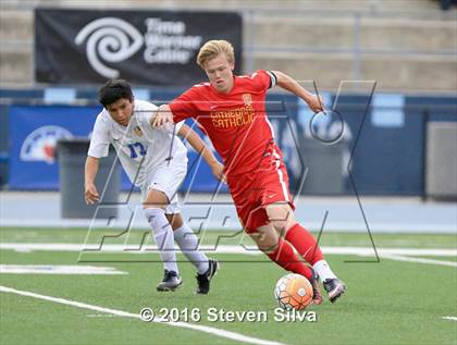 Thumbnail 1 in Cathedral Catholic vs. San Pasqual (CIF SDS Open Division Final) photogallery.