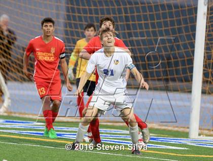 Thumbnail 3 in Cathedral Catholic vs. San Pasqual (CIF SDS Open Division Final) photogallery.