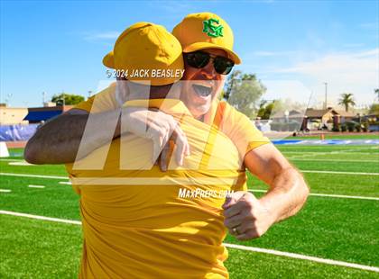 Thumbnail 3 in Prescott vs St. Mary's (AIA 4A Final) photogallery.