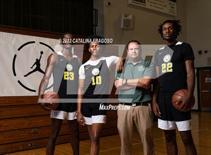 Thumbnail 3 in Roselle Catholic (Preseason Basketball Photoshoot) photogallery.
