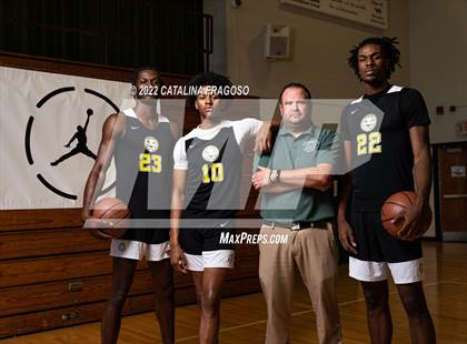 Thumbnail 2 in Roselle Catholic (Preseason Basketball Photoshoot) photogallery.
