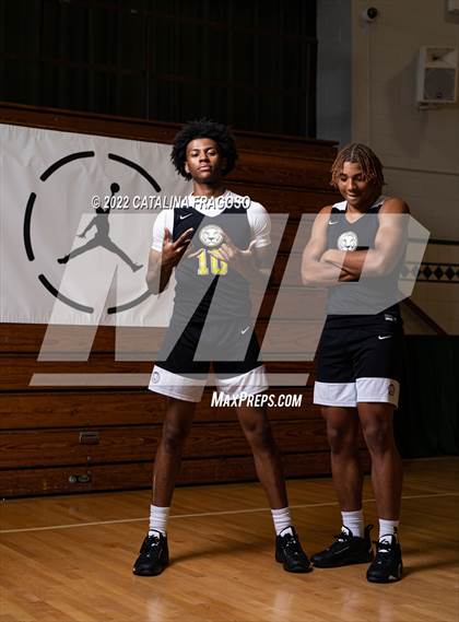 Thumbnail 2 in Roselle Catholic (Preseason Basketball Photoshoot) photogallery.