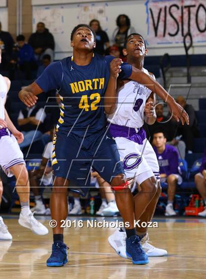 Thumbnail 3 in Cathedral vs. JW North (MLK Day Showdown) photogallery.