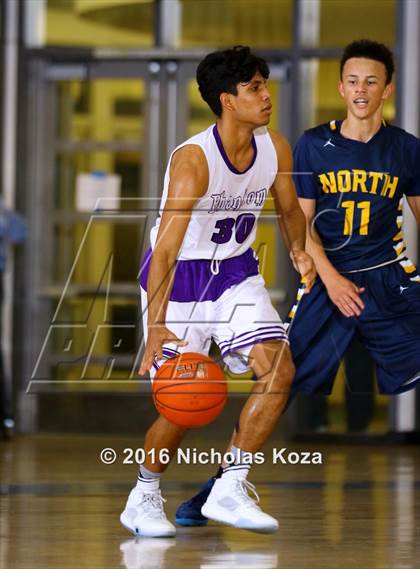 Thumbnail 1 in Cathedral vs. JW North (MLK Day Showdown) photogallery.