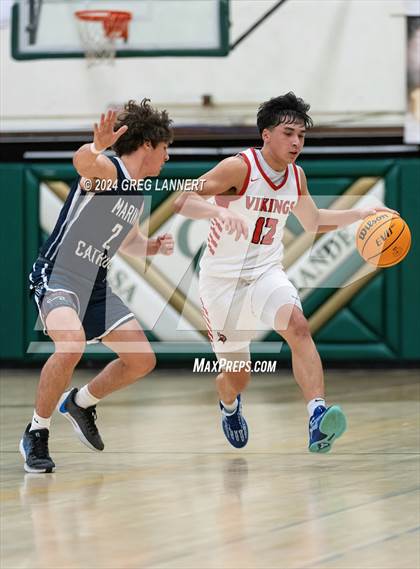 Thumbnail 2 in Montgomery @ Marin Catholic (Brett Callan Memorial Tournament) photogallery.