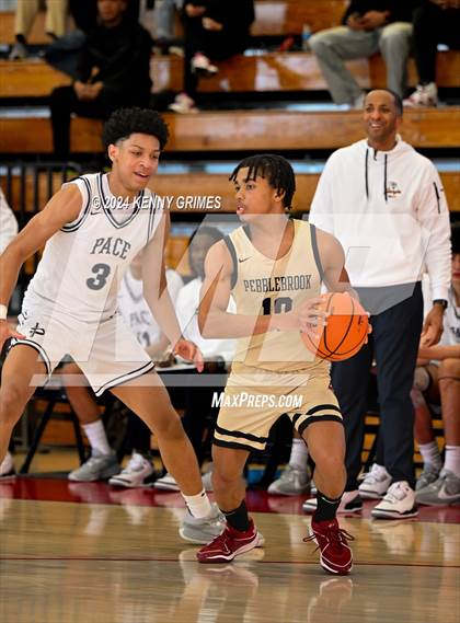 Thumbnail 2 in Pace Academy vs. Pebblebrook (Georgia Nike Elite Showcase) photogallery.