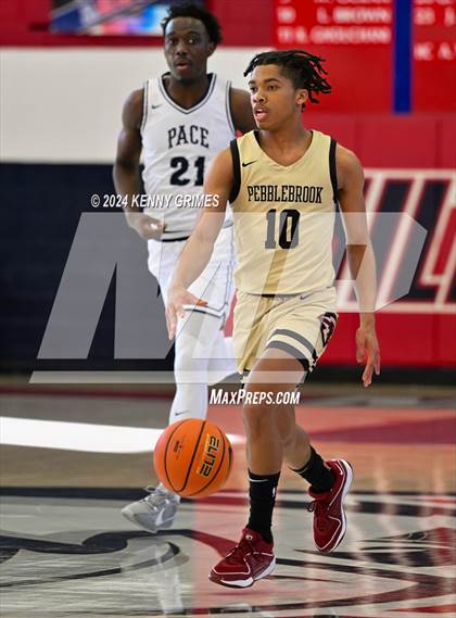 Thumbnail 2 in Pace Academy vs. Pebblebrook (Georgia Nike Elite Showcase) photogallery.