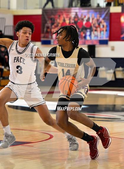 Thumbnail 2 in Pace Academy vs. Pebblebrook (Georgia Nike Elite Showcase) photogallery.