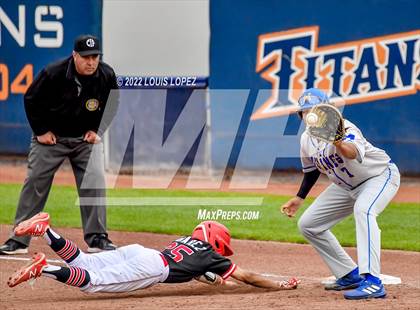 Thumbnail 2 in Moreno Valley @ Burroughs (CIF SS DIV 5 Championship Final) photogallery.