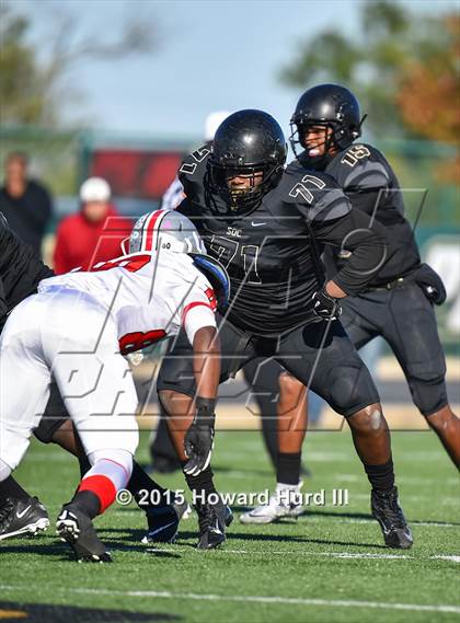 Thumbnail 1 in South Oak Cliff vs. Marshall (UIL 5A Area) photogallery.