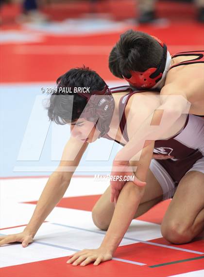 Thumbnail 3 in UIL 4A/5A Regional Wrestling Championships photogallery.