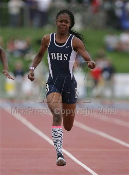 Thumbnail 2 in CIF State Championships (100 Dash) photogallery.