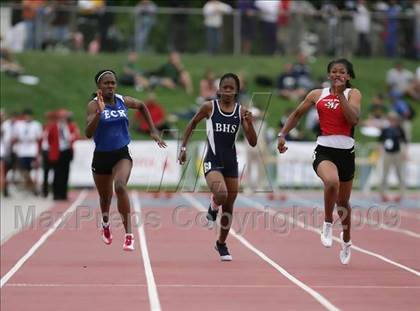 Thumbnail 1 in CIF State Championships (100 Dash) photogallery.