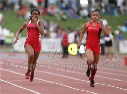 Thumbnail 2 in CIF State Championships (100 Dash) photogallery.