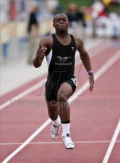 Thumbnail 2 in CIF State Championships (100 Dash) photogallery.