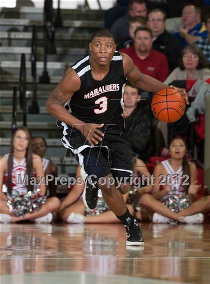 Thumbnail 1 in Marcus vs. Fort Bend Travis (UIL 5A State Final) photogallery.