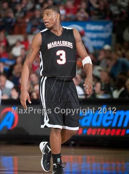 Thumbnail 2 in Marcus vs. Fort Bend Travis (UIL 5A State Final) photogallery.