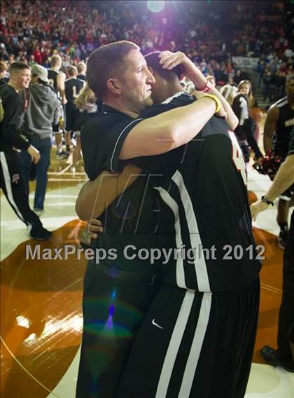 Thumbnail 3 in Marcus vs. Fort Bend Travis (UIL 5A State Final) photogallery.
