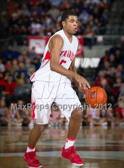 Thumbnail 2 in Marcus vs. Fort Bend Travis (UIL 5A State Final) photogallery.