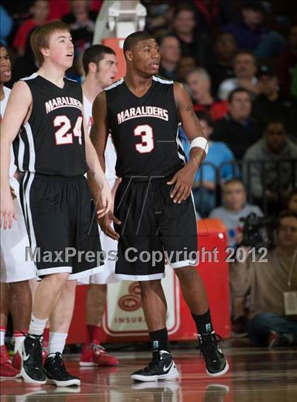 Thumbnail 1 in Marcus vs. Fort Bend Travis (UIL 5A State Final) photogallery.