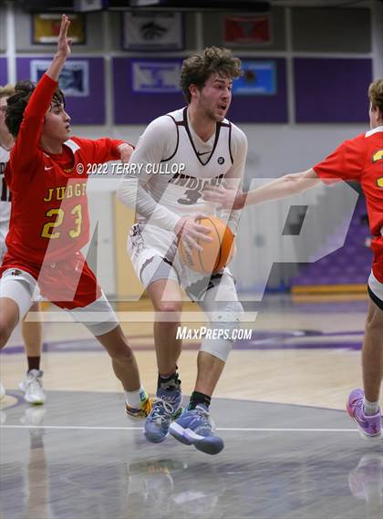 Thumbnail 1 in Judge Memorial vs. Elko (Riverton Holiday Tournament) photogallery.