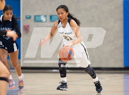 Thumbnail 2 in Pleasant Valley vs Oak Ridge (Folsom-Vista Winter Classic) photogallery.
