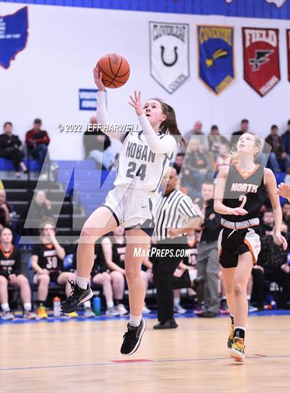 Thumbnail 3 in North vs. Archbishop Hoban (OHSAA D1 District Semifinal) photogallery.