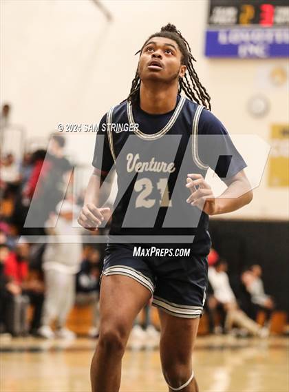 Thumbnail 1 in Venture Academy vs. Folsom (Super Saturday Showcase) photogallery.