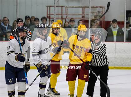 Thumbnail 3 in Archbishop Williams vs Weymouth (MIAA Division 1 Round of 32) photogallery.
