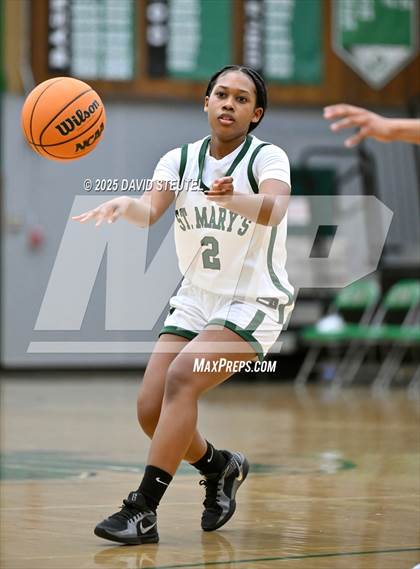 Thumbnail 1 in McClatchy vs. St. Mary's (St. Mary's MLK Classic) photogallery.
