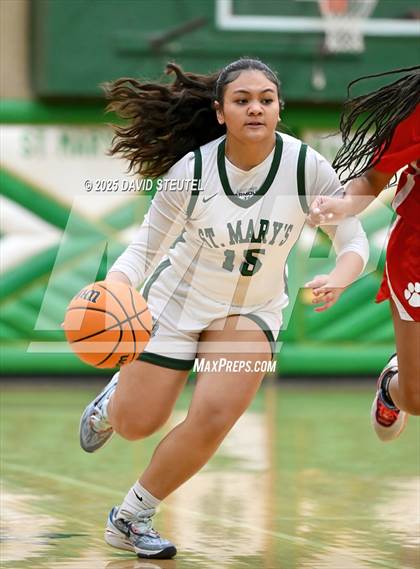 Thumbnail 2 in McClatchy vs. St. Mary's (St. Mary's MLK Classic) photogallery.