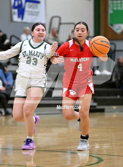 Thumbnail 1 in McClatchy vs. St. Mary's (St. Mary's MLK Classic) photogallery.