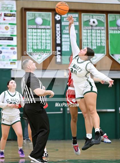 Thumbnail 1 in McClatchy vs. St. Mary's (St. Mary's MLK Classic) photogallery.