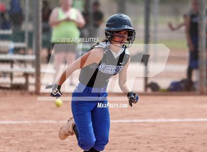 Thumbnail 2 in San Tan Foothills vs Central (Chandler Prep Softball Classic) photogallery.