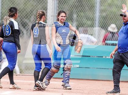 Thumbnail 3 in San Tan Foothills vs Central (Chandler Prep Softball Classic) photogallery.