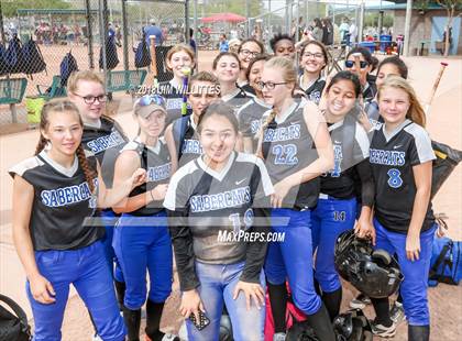 Thumbnail 1 in San Tan Foothills vs Central (Chandler Prep Softball Classic) photogallery.