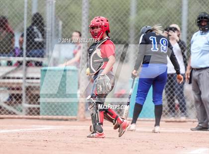Thumbnail 1 in San Tan Foothills vs Central (Chandler Prep Softball Classic) photogallery.