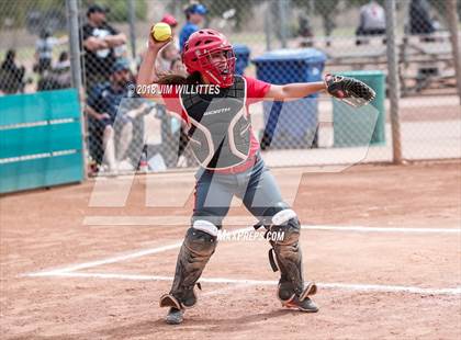 Thumbnail 1 in San Tan Foothills vs Central (Chandler Prep Softball Classic) photogallery.