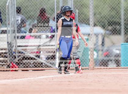 Thumbnail 2 in San Tan Foothills vs Central (Chandler Prep Softball Classic) photogallery.
