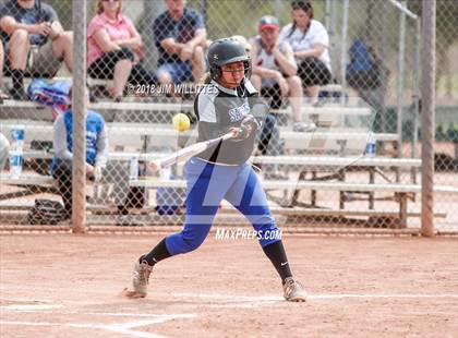 Thumbnail 3 in San Tan Foothills vs Central (Chandler Prep Softball Classic) photogallery.