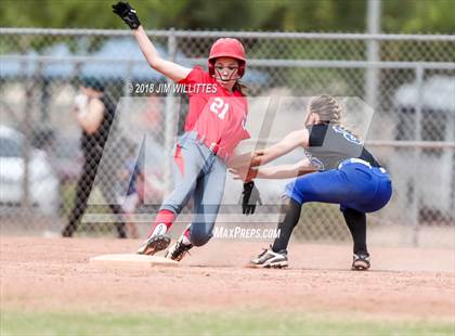 Thumbnail 3 in San Tan Foothills vs Central (Chandler Prep Softball Classic) photogallery.